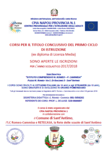 Corso per conseguimento_ licenza Media_